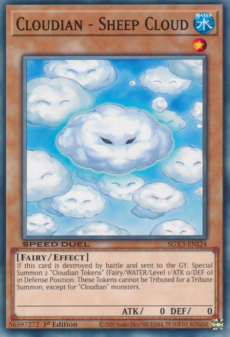 Cloudian - Sheep Cloud [SGX3-ENI24] Common | Anubis Games and Hobby