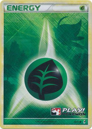 Grass Energy (88/95) (Play Pokemon Promo) [HeartGold & SoulSilver: Call of Legends] | Anubis Games and Hobby