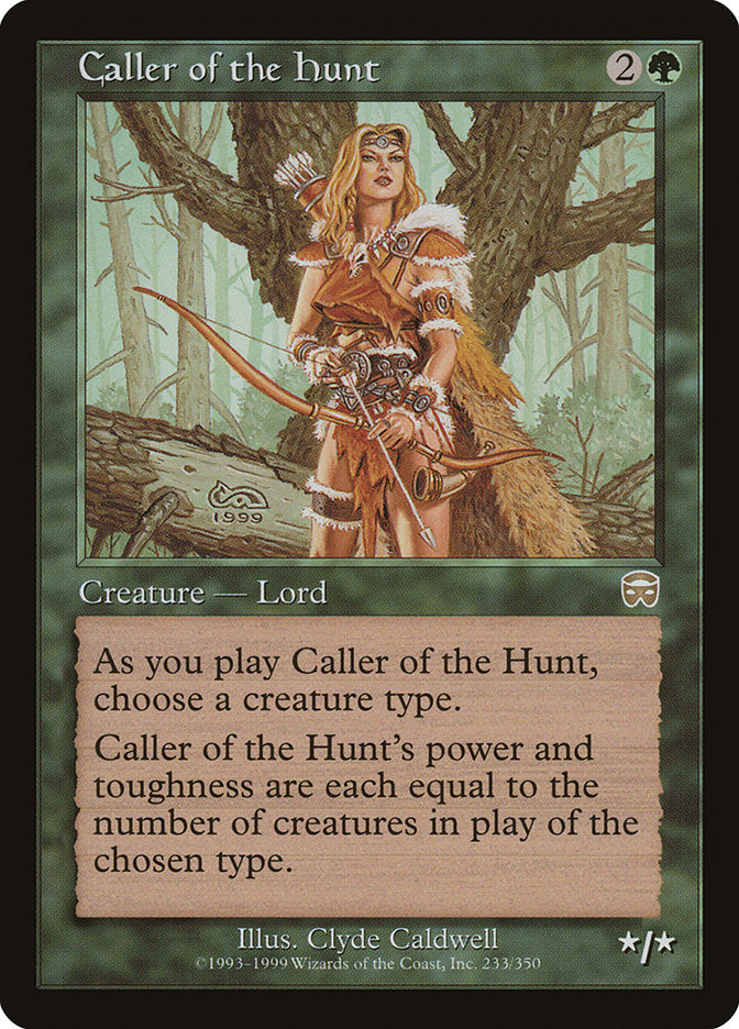 Caller of the Hunt [Mercadian Masques] | Anubis Games and Hobby