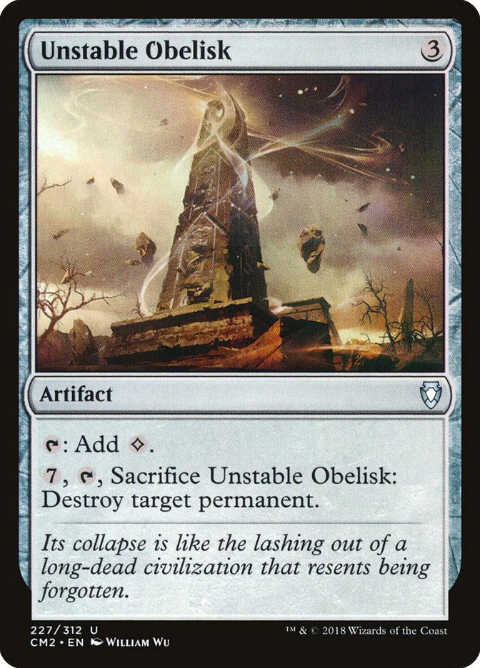 Unstable Obelisk [Commander Anthology Volume II] | Anubis Games and Hobby