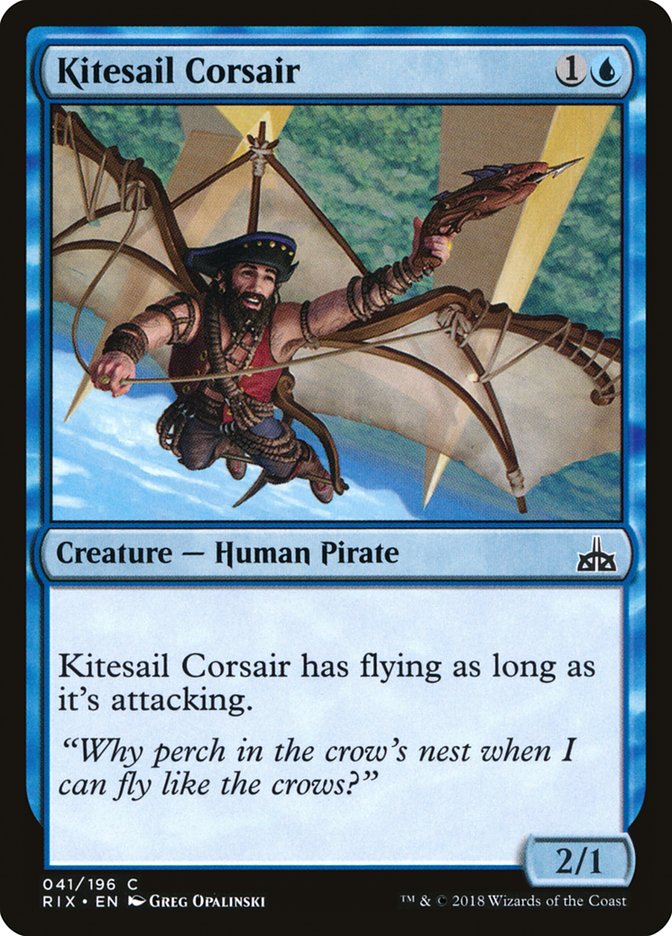 Kitesail Corsair [Rivals of Ixalan] | Anubis Games and Hobby