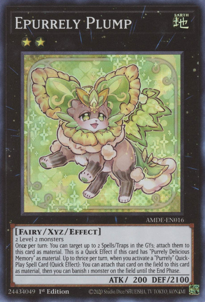 Epurrely Plump [AMDE-EN016] Super Rare | Anubis Games and Hobby