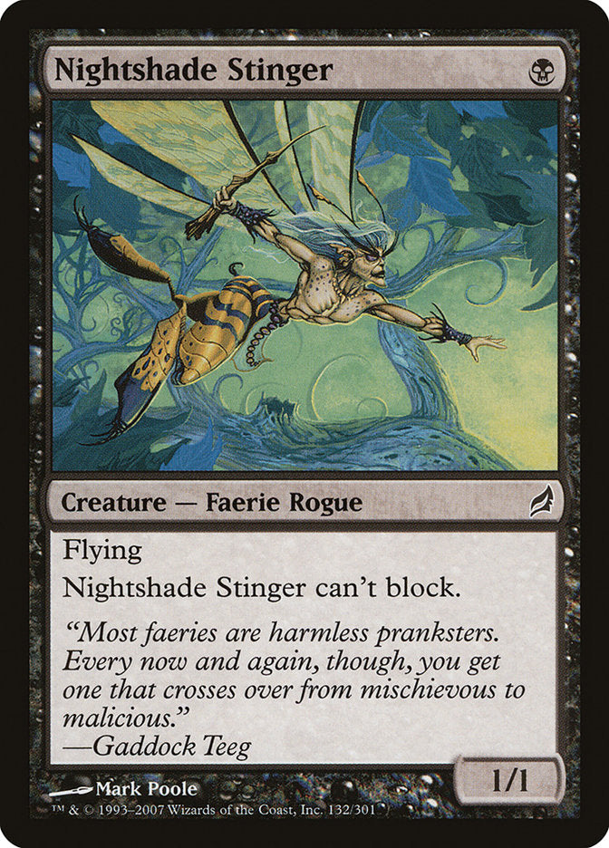 Nightshade Stinger [Lorwyn] | Anubis Games and Hobby