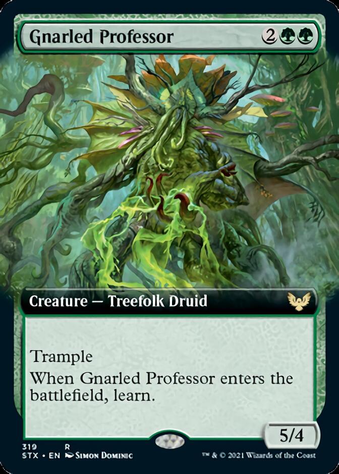 Gnarled Professor (Extended Art) [Strixhaven: School of Mages] | Anubis Games and Hobby