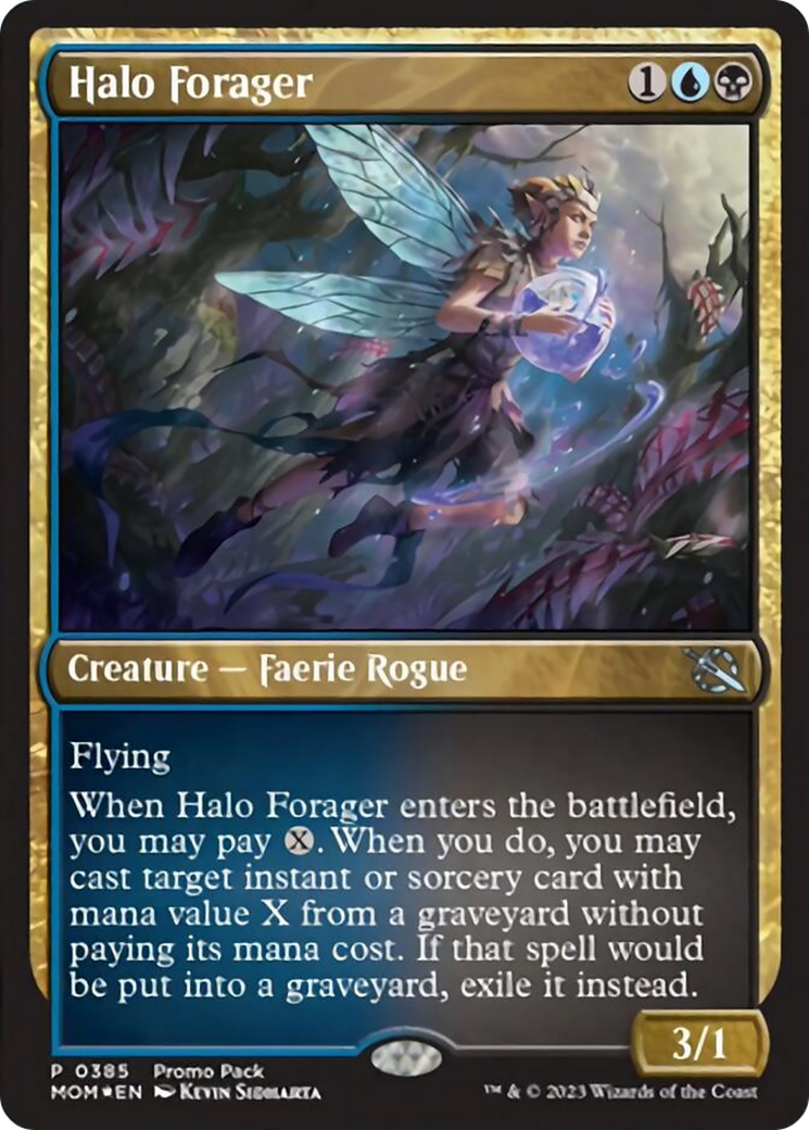 Halo Forager (Promo Pack) [March of the Machine Promos] | Anubis Games and Hobby