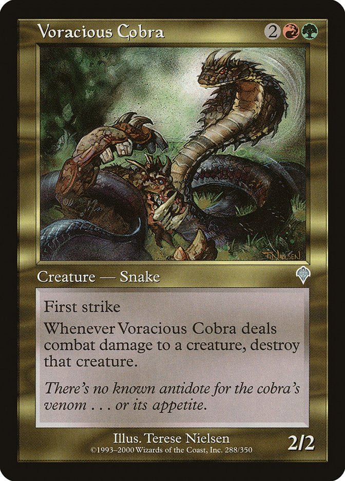 Voracious Cobra [Invasion] | Anubis Games and Hobby