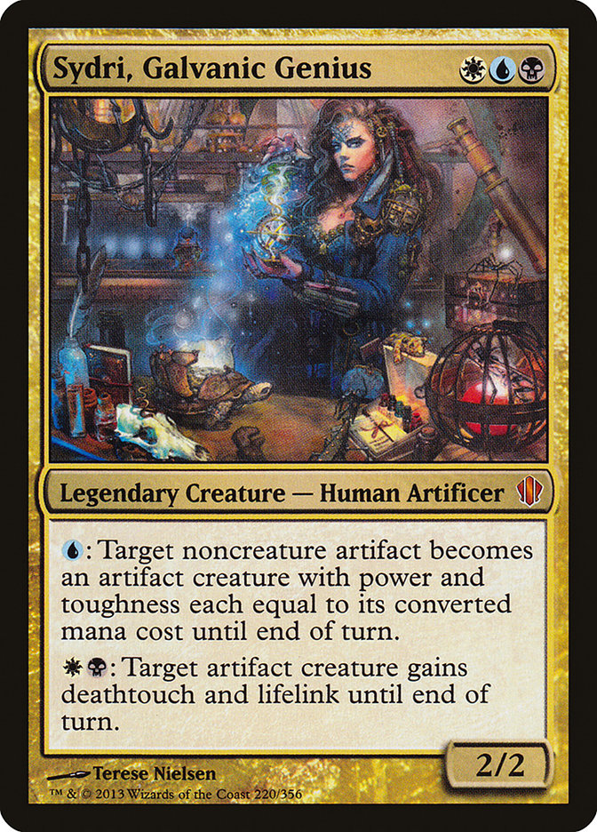 Sydri, Galvanic Genius [Commander 2013] | Anubis Games and Hobby