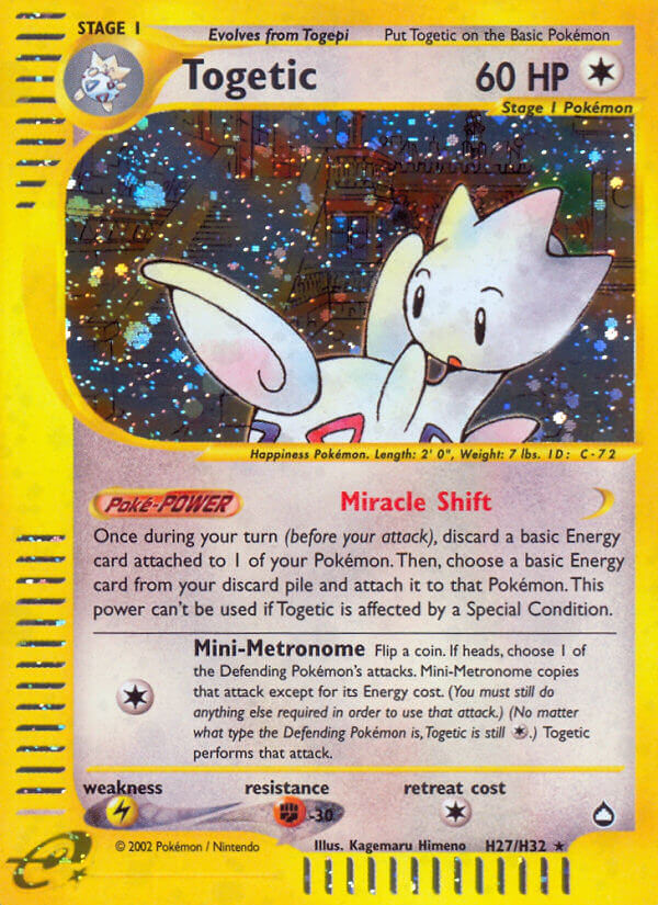 Togetic (H27/H32) [Aquapolis] | Anubis Games and Hobby