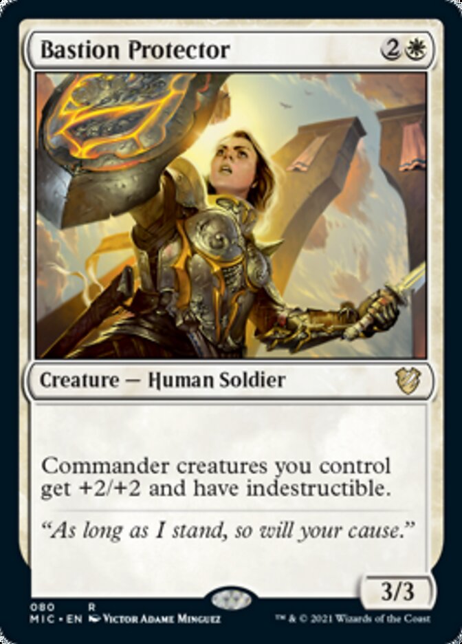 Bastion Protector [Innistrad: Midnight Hunt Commander] | Anubis Games and Hobby