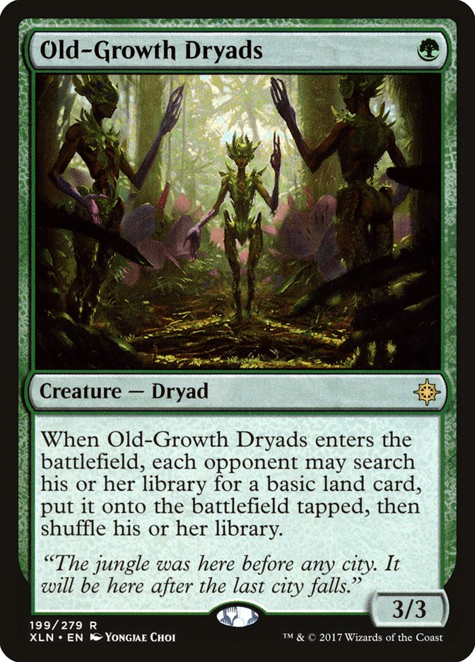 Old-Growth Dryads [Ixalan] | Anubis Games and Hobby
