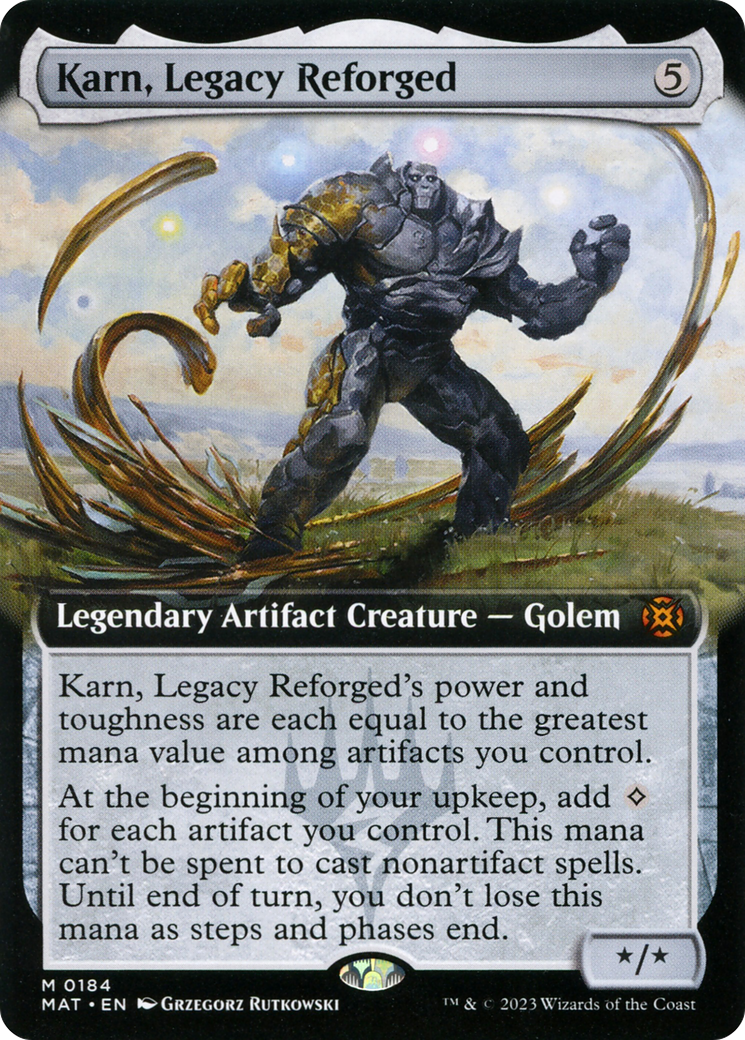 Karn, Legacy Reforged (Extended Art) [March of the Machine: The Aftermath] | Anubis Games and Hobby