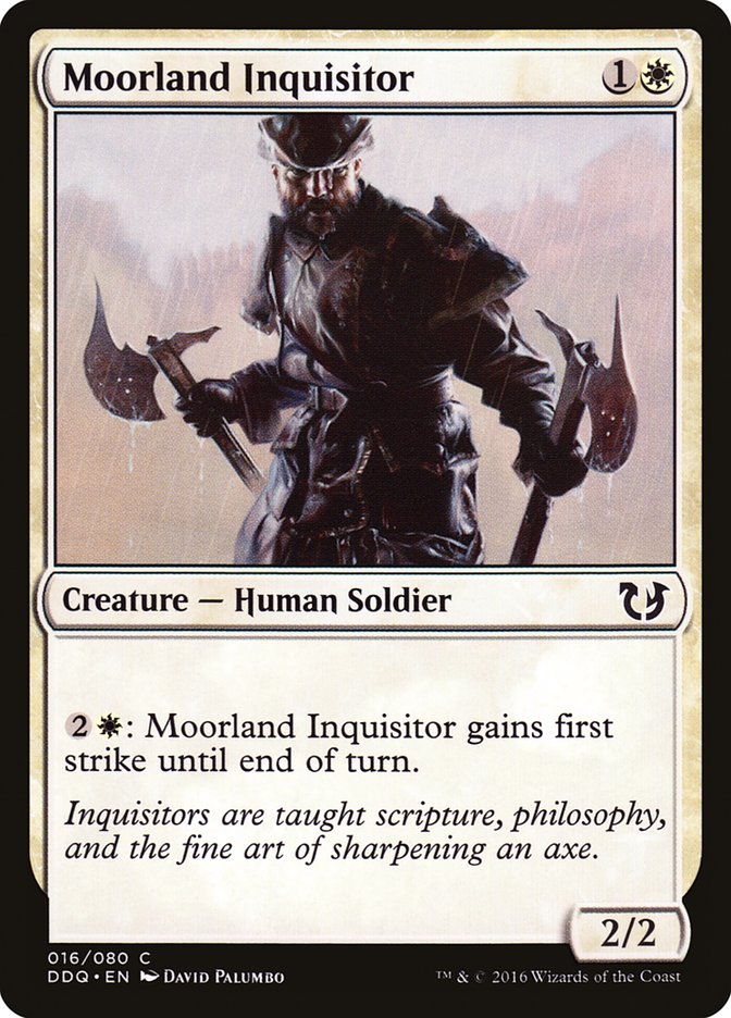 Moorland Inquisitor [Duel Decks: Blessed vs. Cursed] | Anubis Games and Hobby