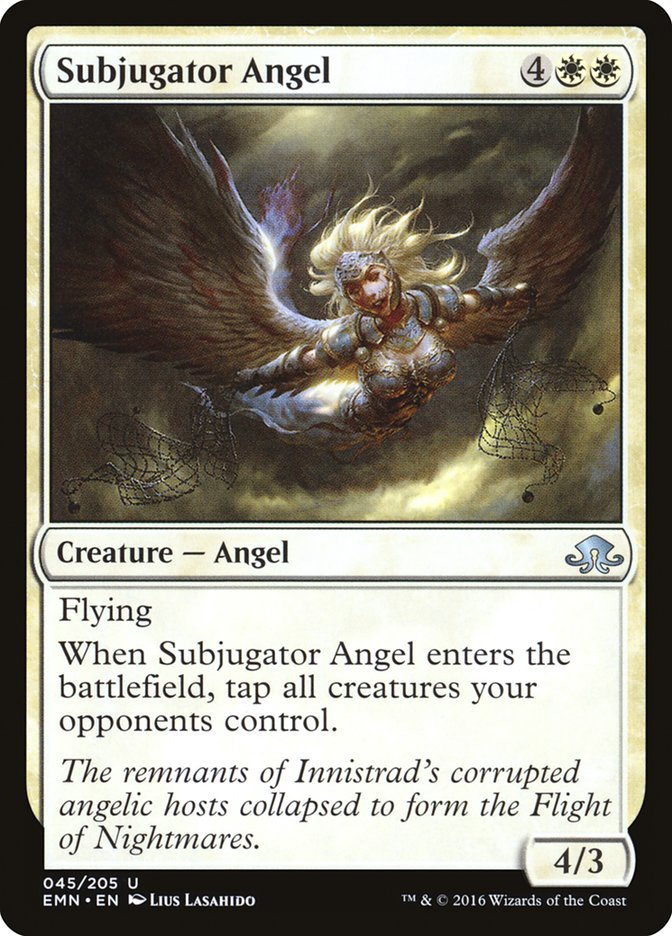 Subjugator Angel [Eldritch Moon] | Anubis Games and Hobby
