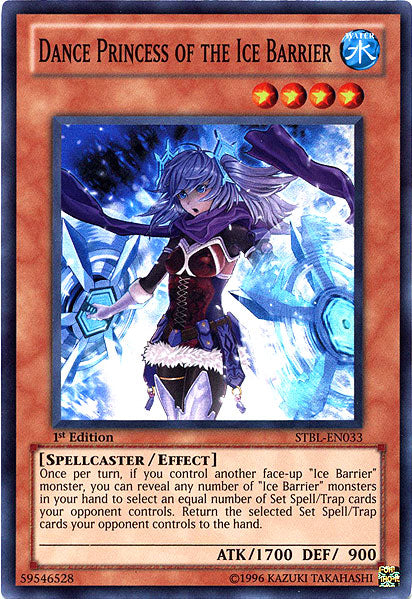 Dance Princess of the Ice Barrier [STBL-EN033] Super Rare | Anubis Games and Hobby