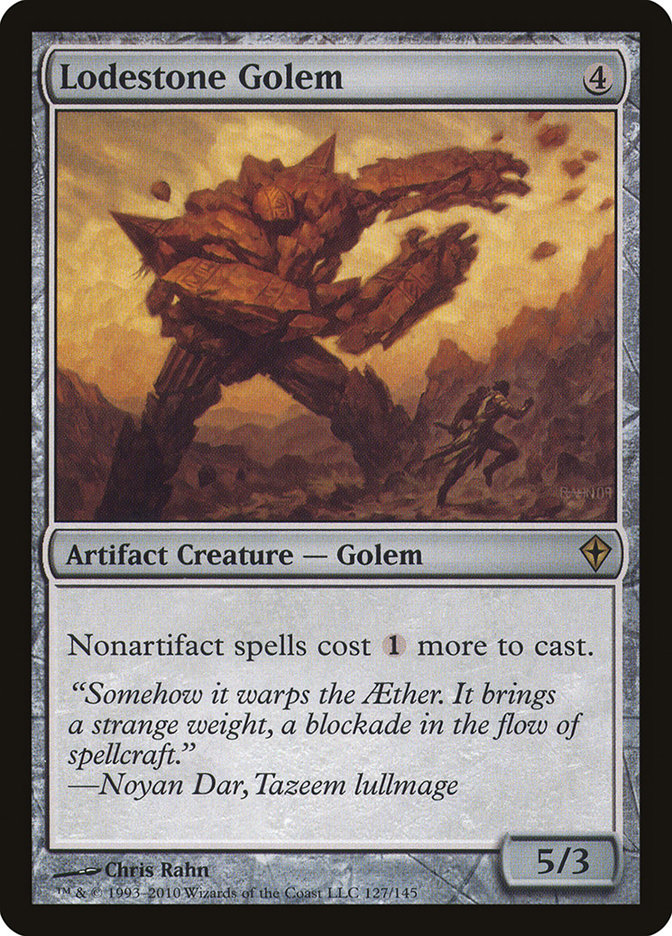 Lodestone Golem [Worldwake] | Anubis Games and Hobby