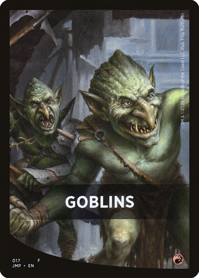 Goblins Theme Card [Jumpstart Front Cards] | Anubis Games and Hobby