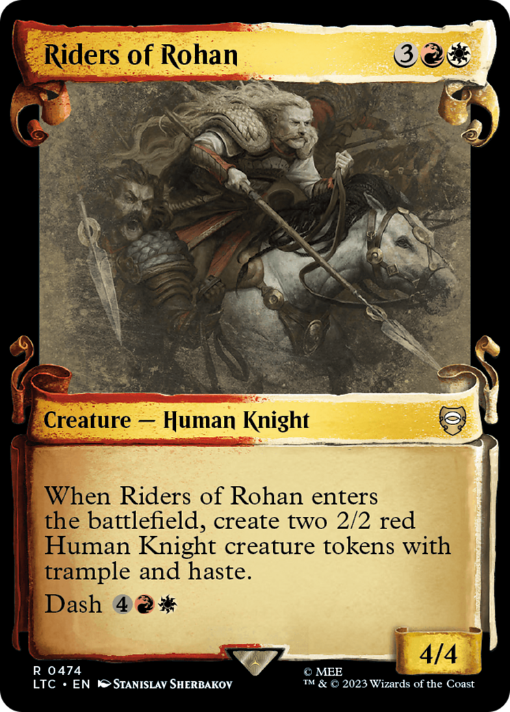 Riders of Rohan [The Lord of the Rings: Tales of Middle-Earth Commander Showcase Scrolls] | Anubis Games and Hobby