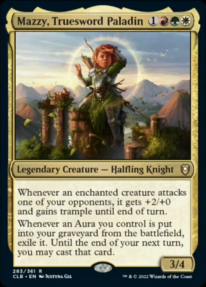 Mazzy, Truesword Paladin [Commander Legends: Battle for Baldur's Gate] | Anubis Games and Hobby