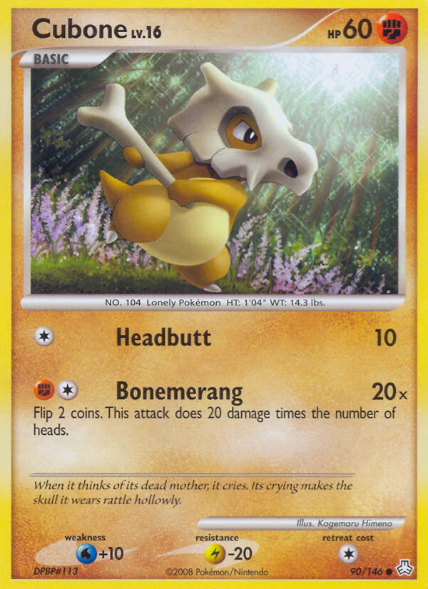 Cubone (90/146) [Diamond & Pearl: Legends Awakened] | Anubis Games and Hobby