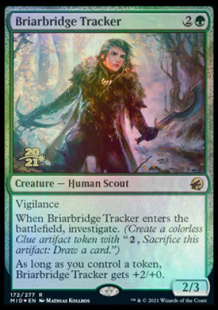 Briarbridge Tracker [Innistrad: Midnight Hunt Prerelease Promos] | Anubis Games and Hobby