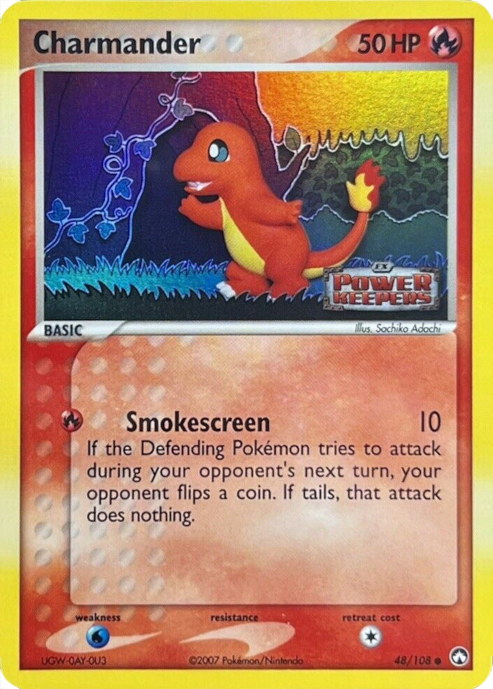 Charmander (48/108) (Stamped) [EX: Power Keepers] | Anubis Games and Hobby