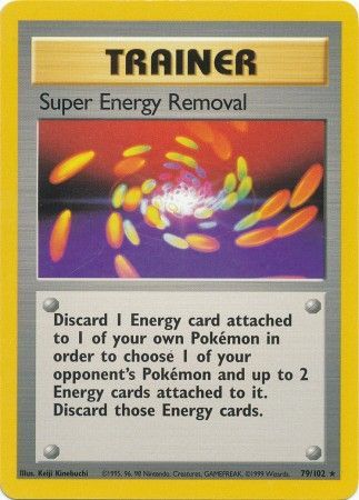 Super Energy Removal (79/102) [Base Set Unlimited] | Anubis Games and Hobby