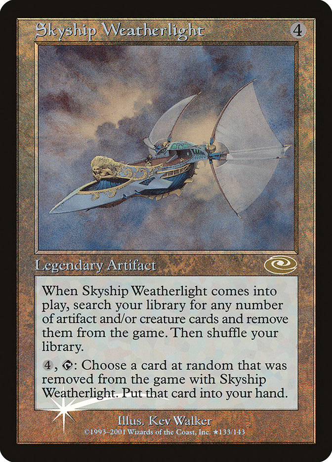 Skyship Weatherlight (Kev Walker) [Planeshift] | Anubis Games and Hobby