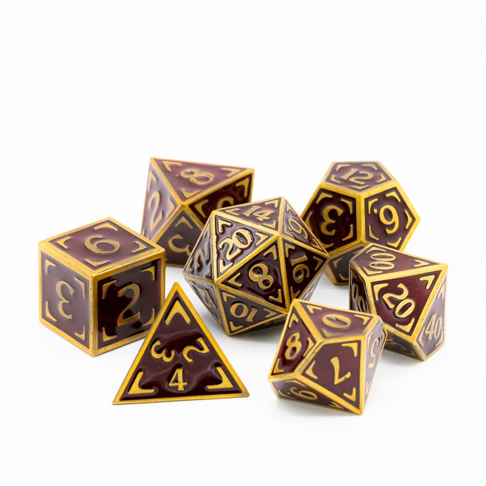 Reticle Uchronia Nouveau RPG Dice | Anubis Games and Hobby