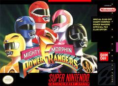 Mighty Morphin Power Rangers - Super Nintendo | Anubis Games and Hobby