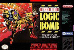 Operation Logic Bomb - Super Nintendo | Anubis Games and Hobby