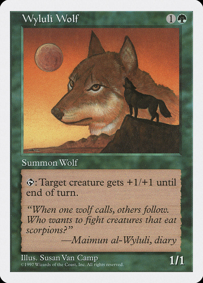 Wyluli Wolf [Fifth Edition] | Anubis Games and Hobby