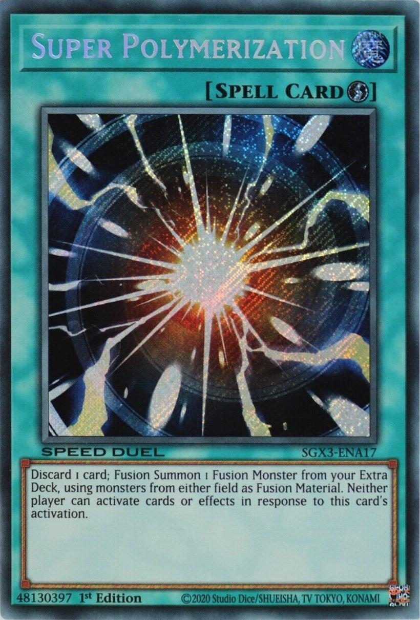 Super Polymerization [SGX3-ENA17] Secret Rare | Anubis Games and Hobby