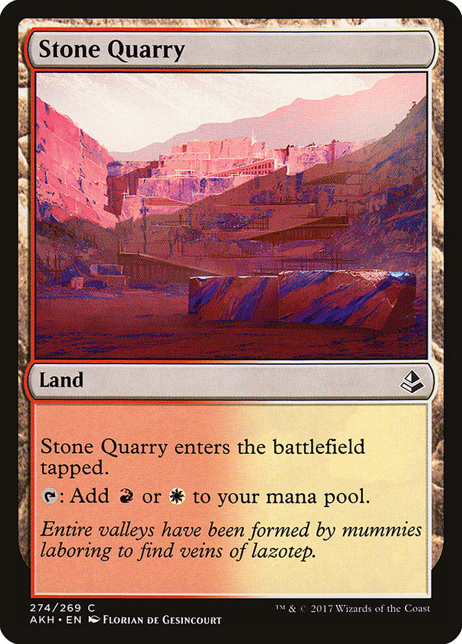 Stone Quarry [Amonkhet] | Anubis Games and Hobby