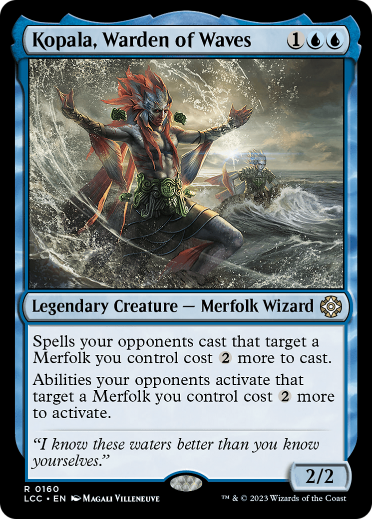 Kopala, Warden of Waves [The Lost Caverns of Ixalan Commander] | Anubis Games and Hobby