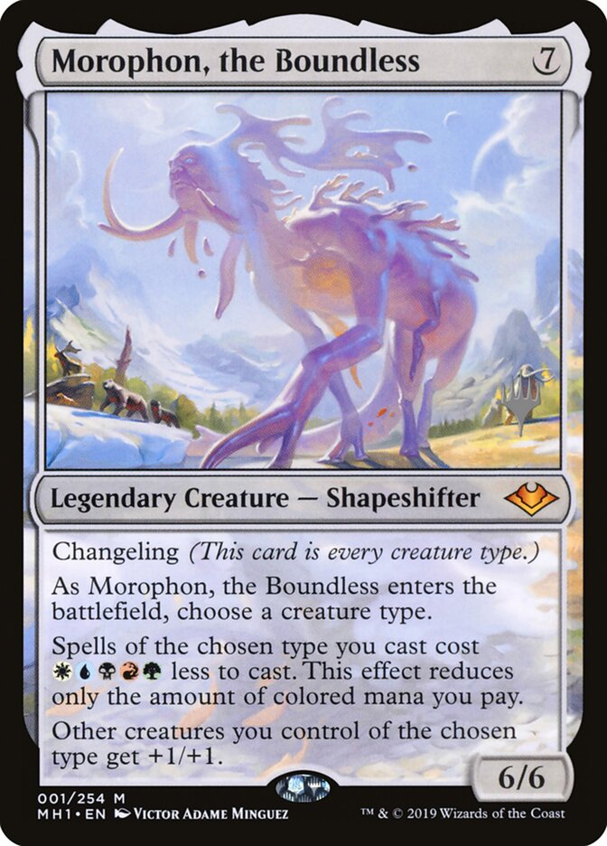 Morophon, the Boundless (Promo Pack) [Modern Horizons Promos] | Anubis Games and Hobby