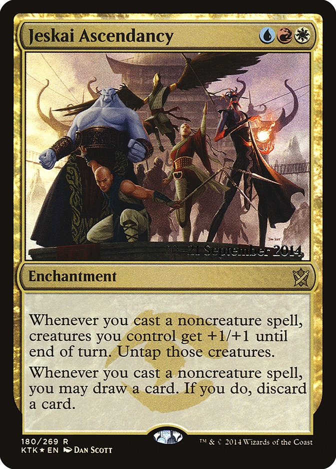 Jeskai Ascendancy [Khans of Tarkir Prerelease Promos] | Anubis Games and Hobby