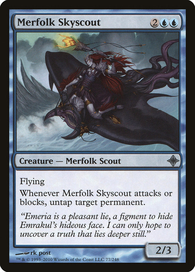 Merfolk Skyscout [Rise of the Eldrazi] | Anubis Games and Hobby