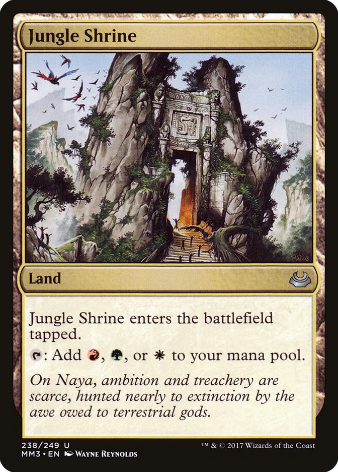 Jungle Shrine [Modern Masters 2017] | Anubis Games and Hobby