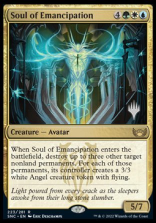 Soul of Emancipation (Promo Pack) [Streets of New Capenna Promos] | Anubis Games and Hobby