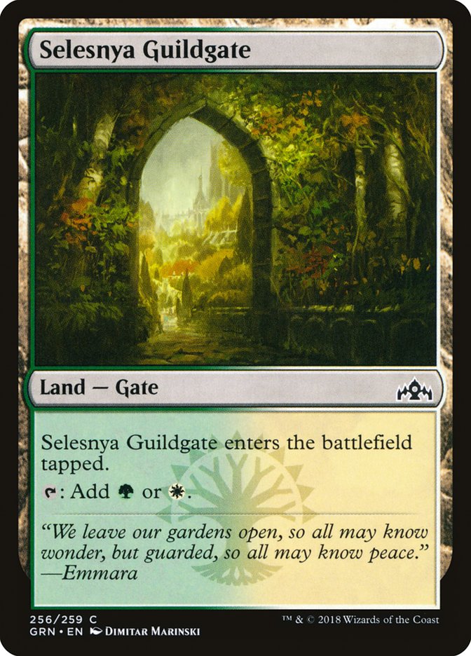 Selesnya Guildgate (256/259) [Guilds of Ravnica] | Anubis Games and Hobby