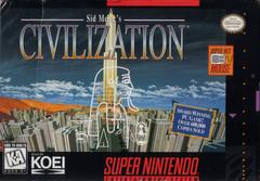 Sid Meier's Civilization - Super Nintendo | Anubis Games and Hobby