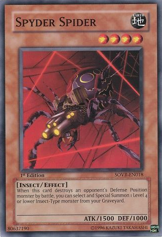 Spyder Spider [SOVR-EN018] Common | Anubis Games and Hobby