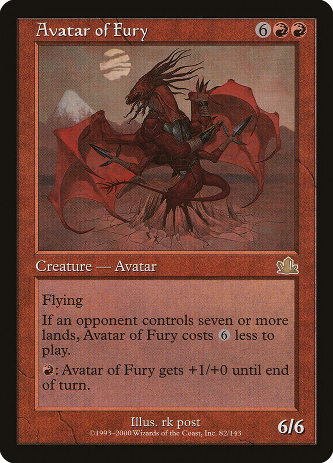 Avatar of Fury [Prophecy] | Anubis Games and Hobby