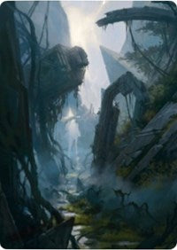 Swamp 2 Art Card [Zendikar Rising Art Series] | Anubis Games and Hobby