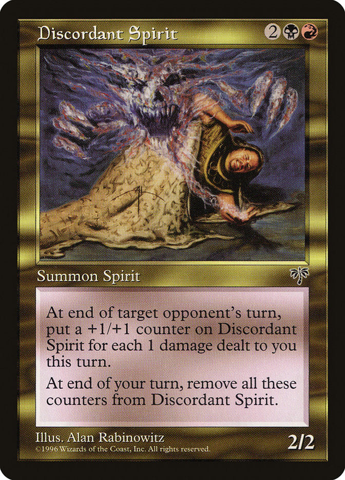 Discordant Spirit [Mirage] | Anubis Games and Hobby