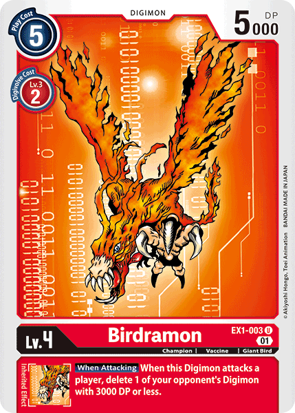 Birdramon [EX1-003] [Classic Collection] | Anubis Games and Hobby