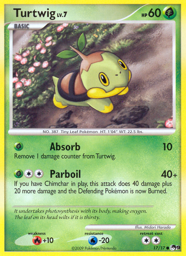 Turtwig (17/17) [POP Series 9] | Anubis Games and Hobby