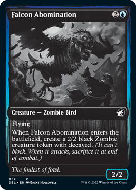 Falcon Abomination [Innistrad: Double Feature] | Anubis Games and Hobby
