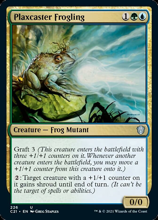 Plaxcaster Frogling [Commander 2021] | Anubis Games and Hobby