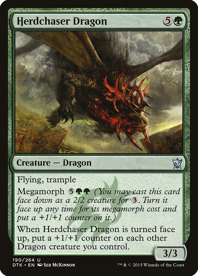 Herdchaser Dragon [Dragons of Tarkir] | Anubis Games and Hobby